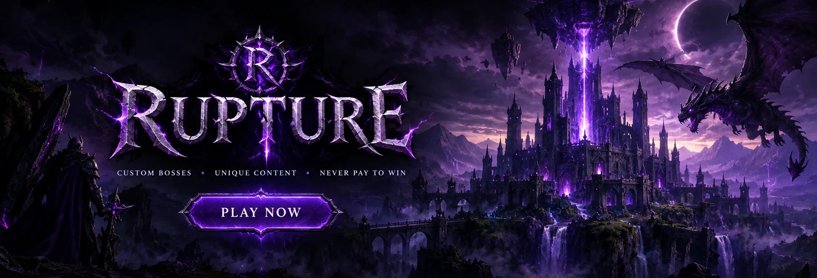 Rupture — custom bosses, unique content, never pay to win